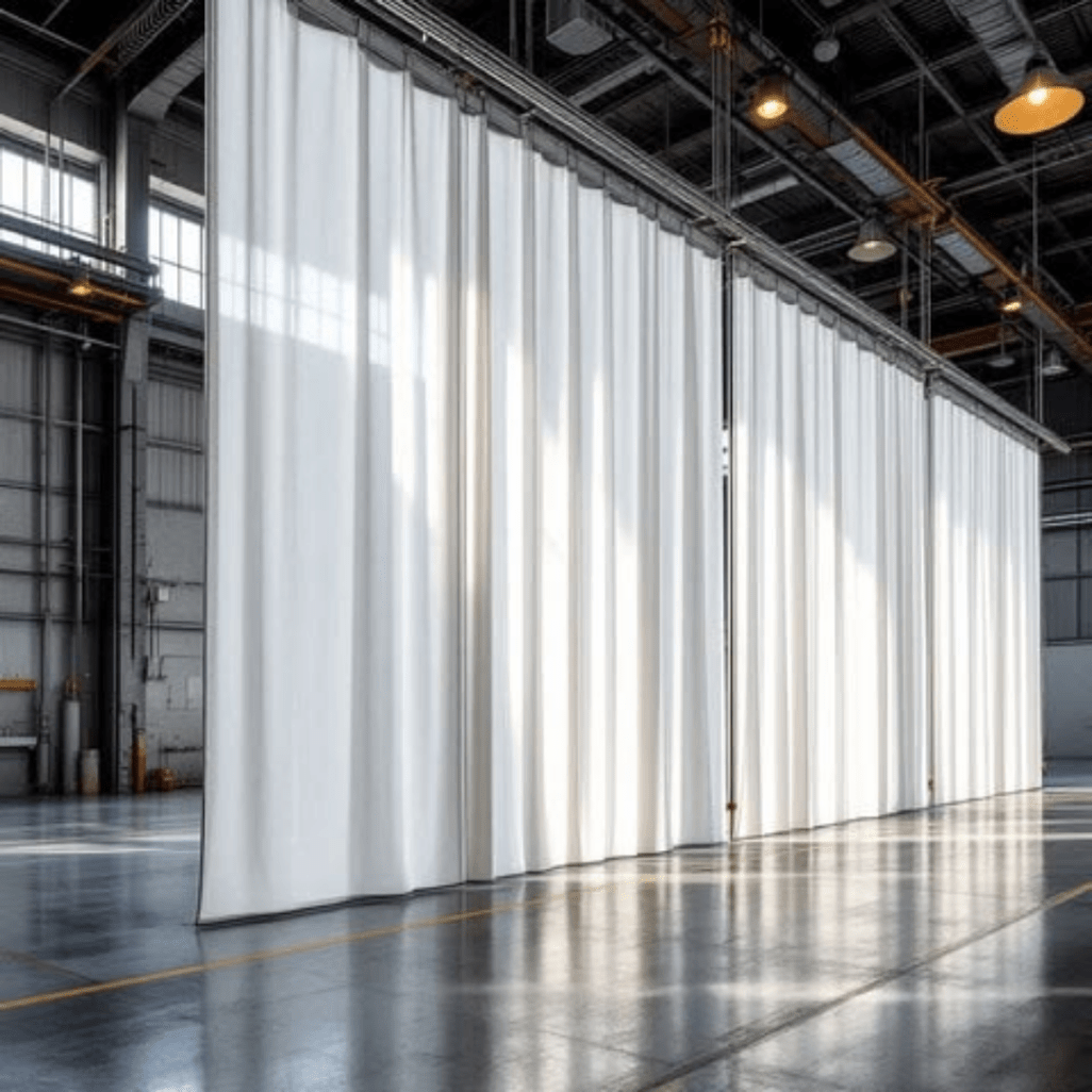 Warehouse partition curtains