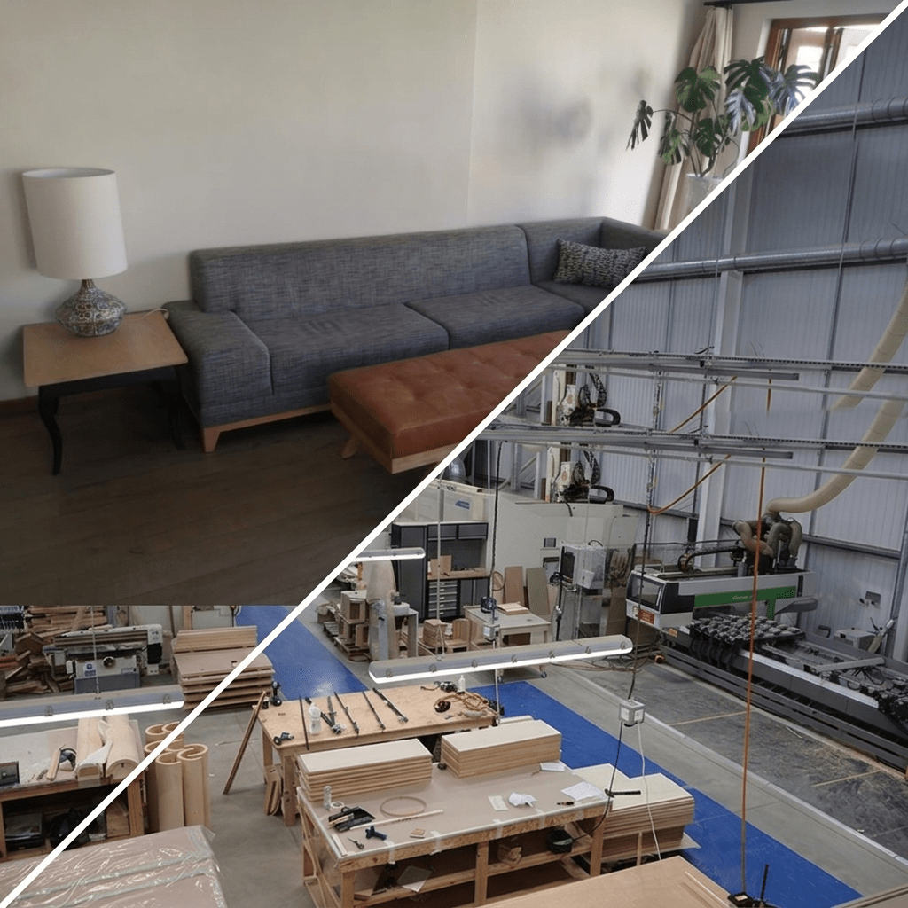 Custom furniture manufacturing