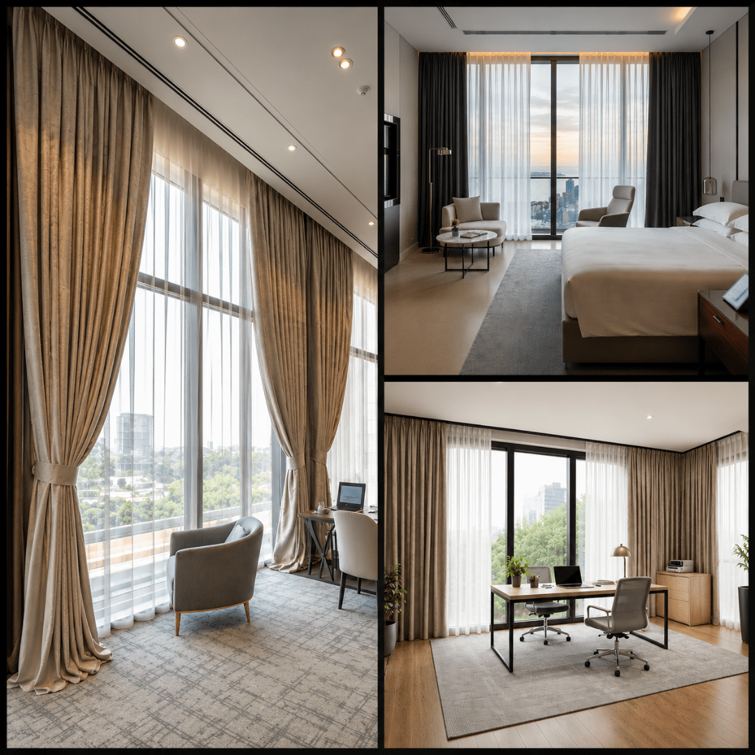 Curtain manufacturing and installation