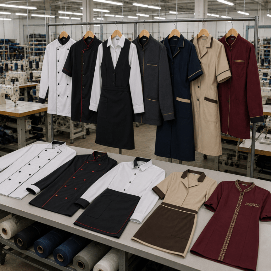 Hospitality uniforms