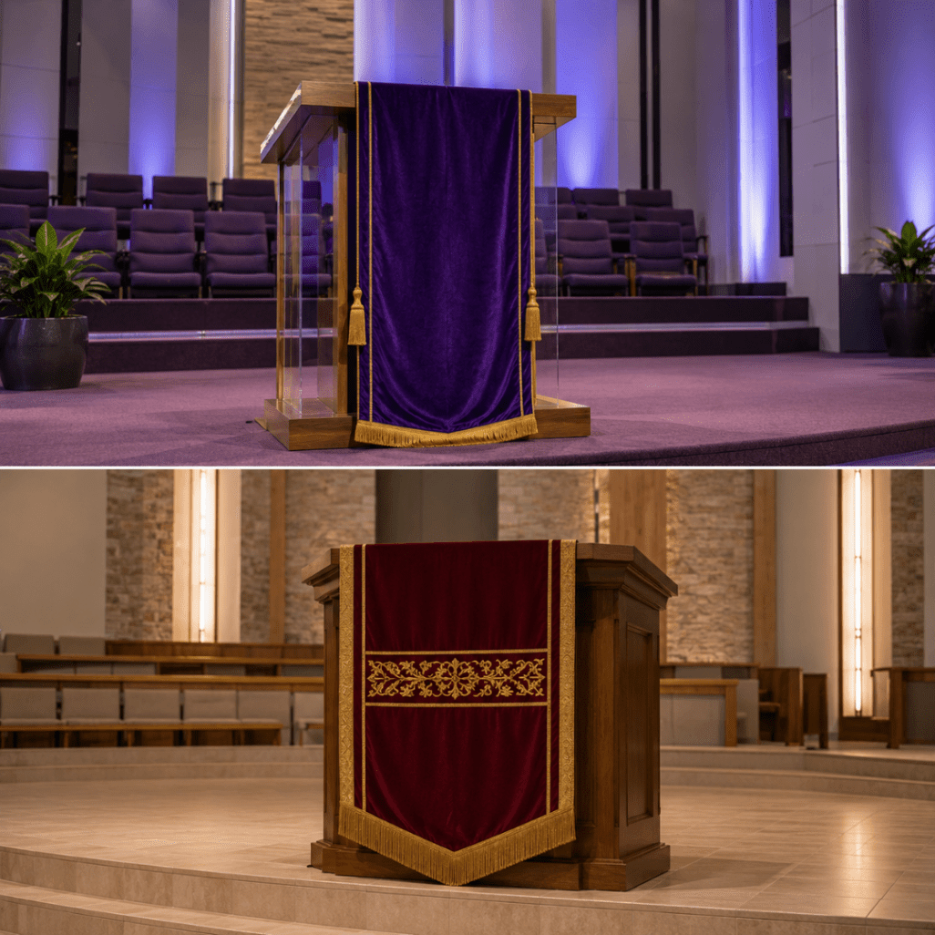 Pulpit drapes
