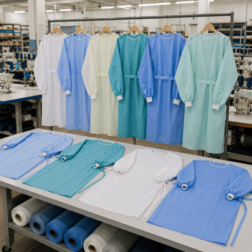 Isolation gowns