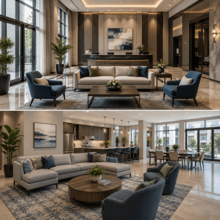 Property management textile maintenance