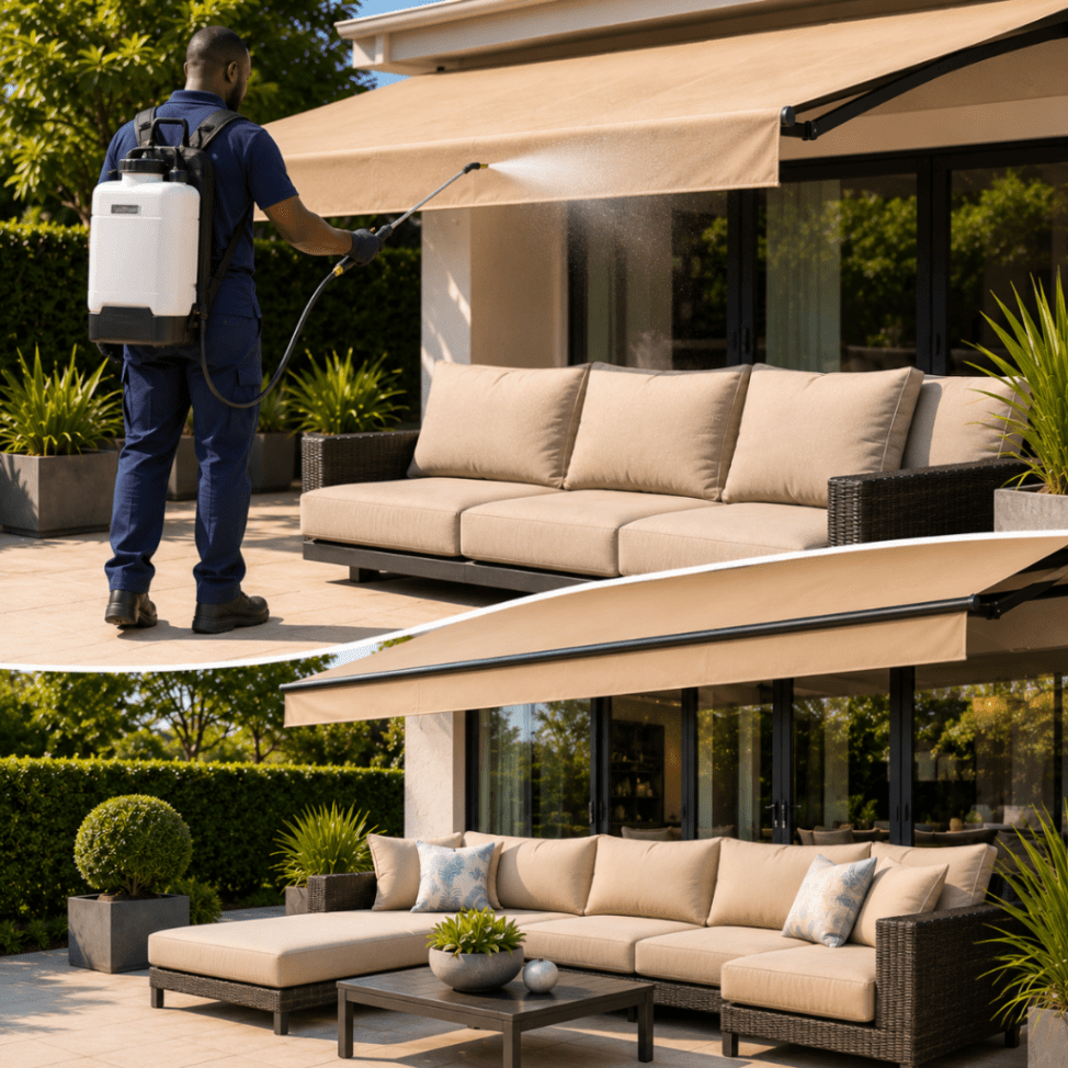 Outdoor fabric preservation