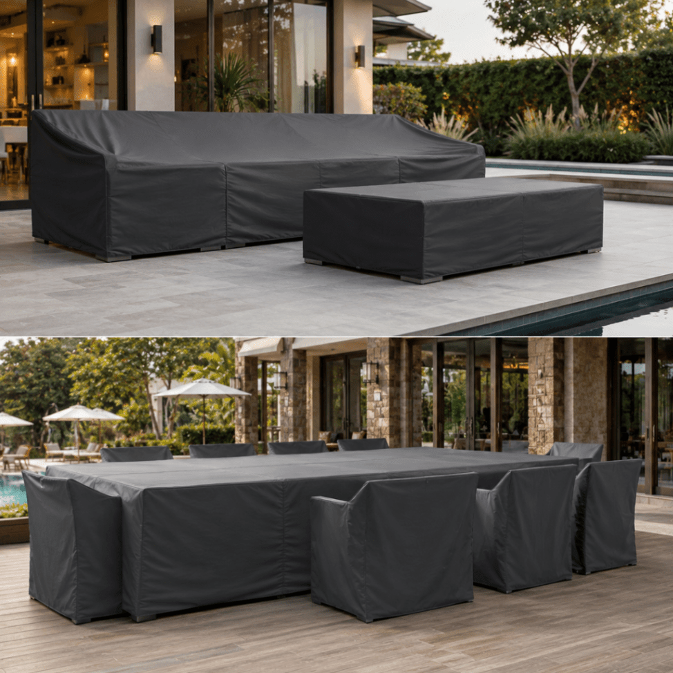 Patio furniture covers