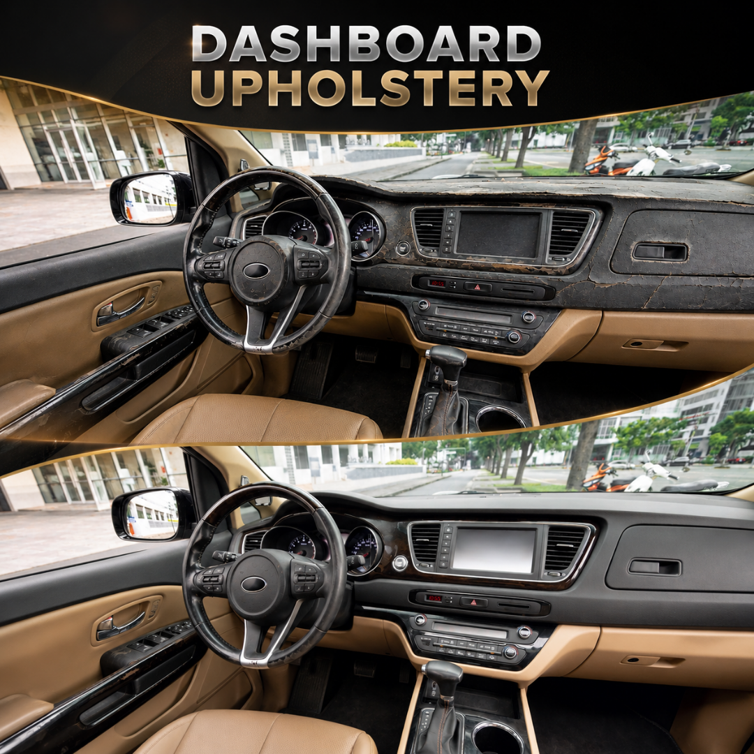 Dashboard upholstery