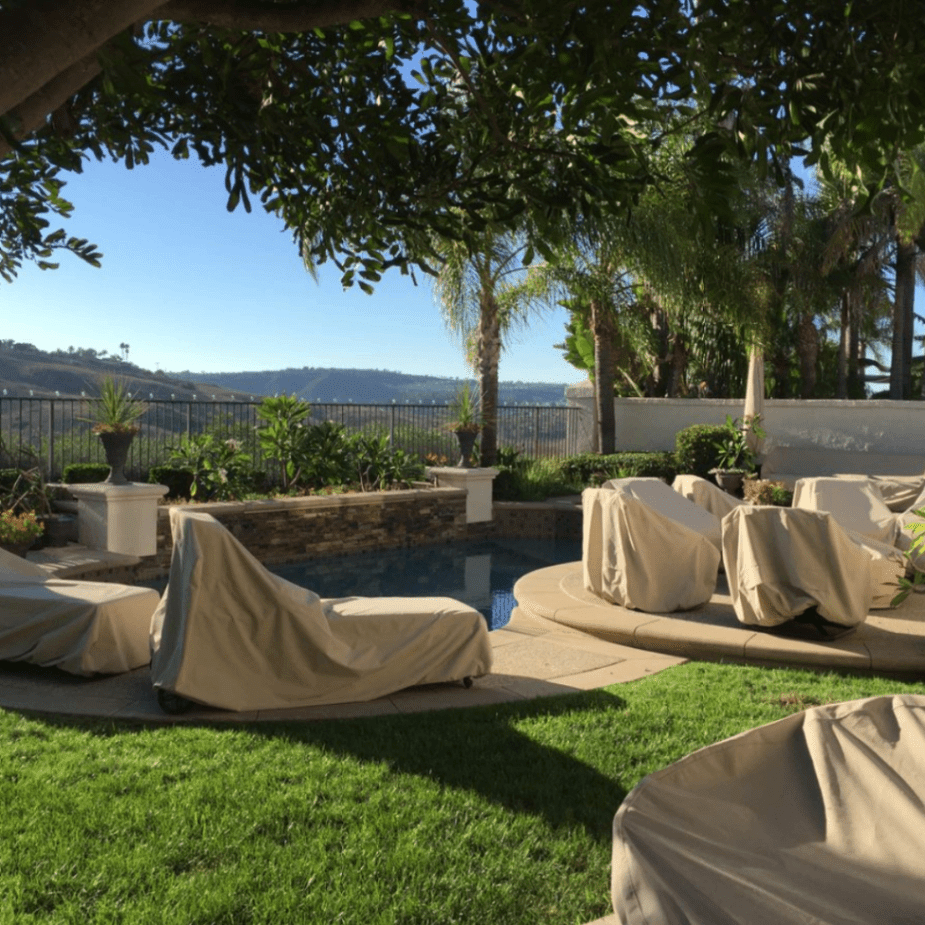 Outdoor furniture covers