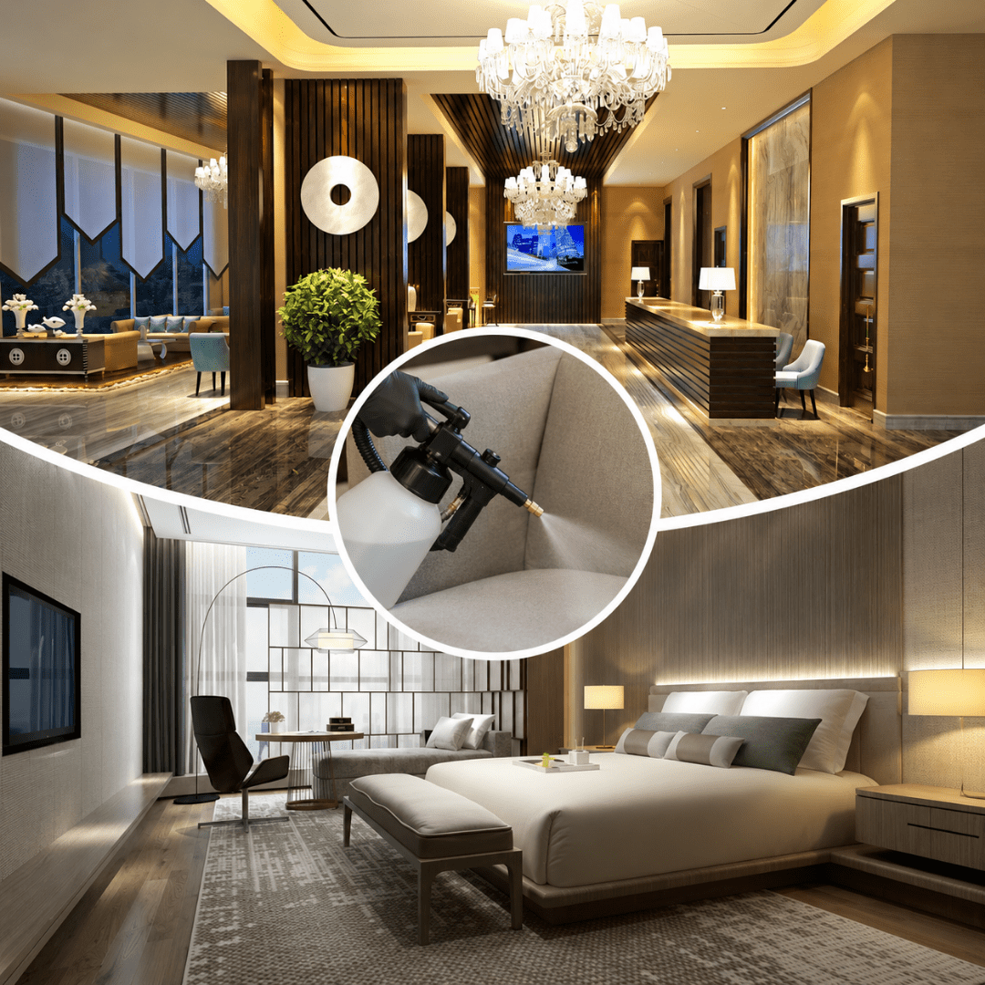 Hotel upholstery cleaning