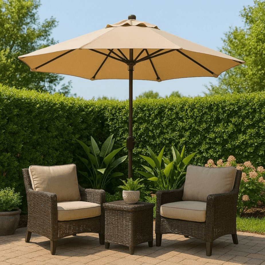 Outdoor umbrellas