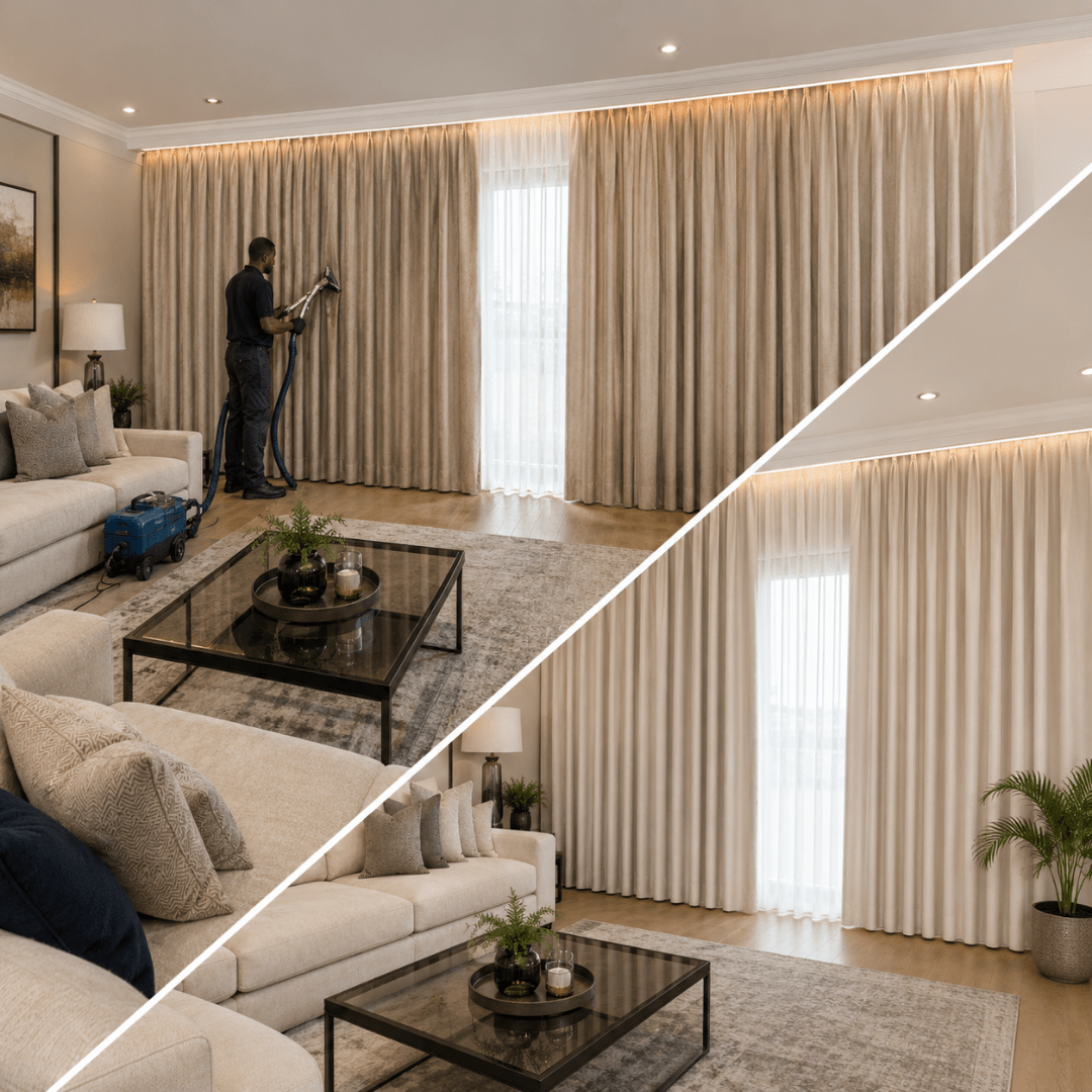 Curtain cleaning